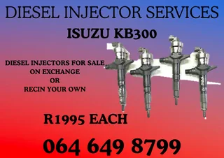 Isuzu Kb300 Diesel Injectors For Sale Or Recon Your Own