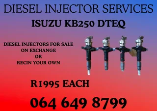 Isuzu Kb250 Dteq Diesel Injectors For Sale Or Recon Your Own Washers Included