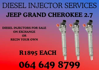 Jeep Grand Cherokee 2.7 With Washers Diesel Injectors With Washer For Sale Or Recon Your Own