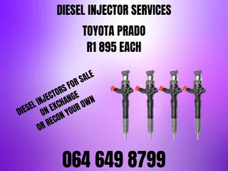 Toyota Prado Diesel Injectors For Sale On Exchange Copper Washers Included