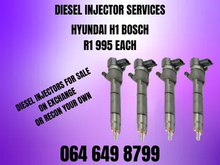 Hyundai H1 Bosch Diesel Injectors For Sale Or Recon Your Own Washers And Warranty Included