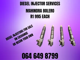 We Can Recon Your Mahindra Bolero Diesel Injectors