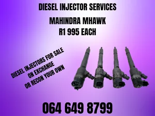 We Can Recon Your Mahindra Mhawk Diesel Injectors 6 Months Warranty Included