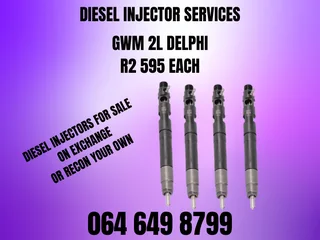 We Can Recon Your Gwm 2l Delphi Diesel Injectors Washers And Warranty Included