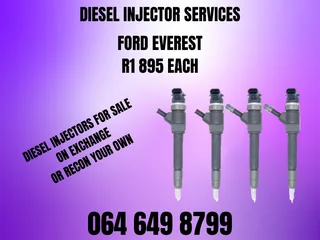 FORD EVEREST DIESEL INJECTORS FOR SALE ON EXCHANGE OR RECON YOUR OWN WITH WASHERS AND WARRANTY