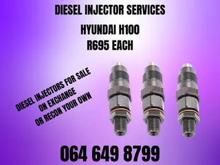 Hyundai H100 Diesel Injectors For Sale On Exchange Or Recon Your Own With 6 Months Warranty