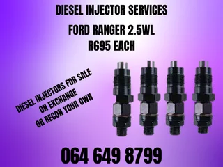 Ford Ranger 2.5wl Diesel Injectors For Sale On Exchange With 6 Months Warranty