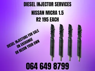 Nissan Micra 1.5 Diesel Injectors With Washers For Sale On Exchange Or Recon Your Own