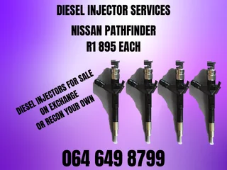 Nissan Pathfinder Diesel Injectors With Washers For Sale On Exchange Or Recon Your Own Warranty Incl