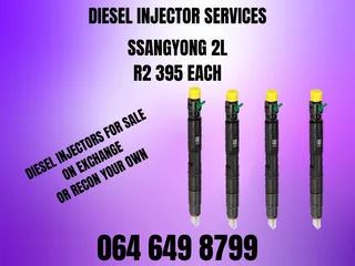 Ssangyong 2l Diesel Injectors With Washer For Sale On Exchange