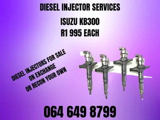 Isuzu Kb300 Diesel Injectors With Washers For Sale Or Recon Your Own 6 Months Warranty Included