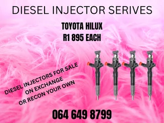 Toyota Hilux Diesel Injectors For Sale On Exchange