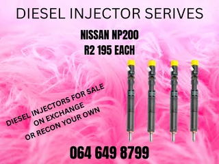 Nissan Np200 Diesel Injectors For Sale Or Recon Your Own