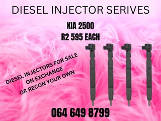 Kia 2500 Diesel Injectors With Washers For Sale On Exchange