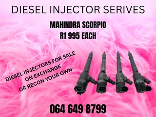 We Can Recon Your Mahindra Scorpio Diesel Injectors Washers Included