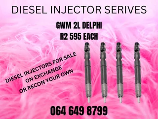 We Can Recon Your Gwm 2l Delphi Diesel Injectors Washers And Warranty Included