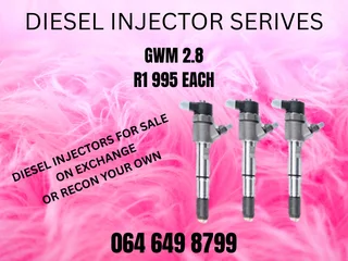 Gwm 2.8 Diesel Injectors For Sale On Exchange Or Recon Your Own Copper Washers Included