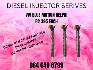 Vw Blue Motion Delphi Diesel Injectors For Sale On Exchange
