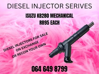 We Can Recon Your Isuzu Kb280 Mechanical Diesel Injectors Copper Washers Included