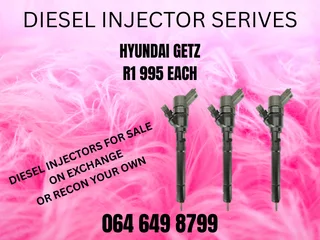We Can Recon Your Hyundai Getz Diesel Injectors 6 Months Warranty Included