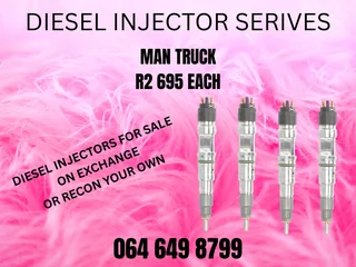Man Truck Diesel Injectors For Sale On Exchange Or Recon Your Own With Copper Washers
