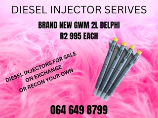 Brand New Gwm 2l Delphi Diesel Injectors For Sale On Exchange