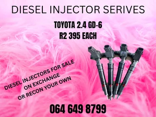 Toyota 2.4 Gd-6 Diesel Injectors For Sale On Exchange