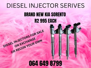 Brand New Kia Sorento Diesel Injectors For Sale On Exchange 6 Months Warranty Included
