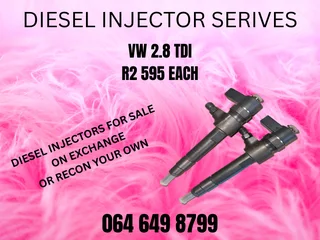 Vw 2.8 Tdi Diesel Injectors For Sale Or Recon Your Own