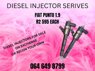 Fiat Punto 1.9 Diesel Injectors For Sale Or Recon Your Own With Copper Washers