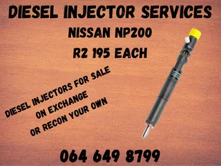 Nissan Np200 Diesel Injectors For Sale Or Recon Your Own