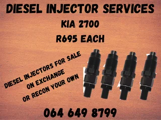 We Can Recon Your Kia 2500 Diesel Injectors