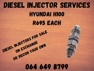 Hyundai H100 Diesel Injectors For Sale On Exchange