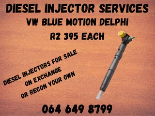Vw Blue Motion Delphi Diesel Injectors For Sale On Exchange Copper Washers Included