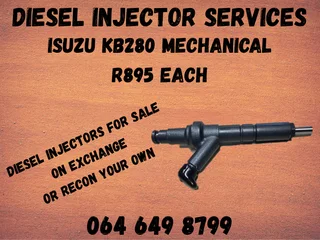 We Can Recon Your Isuzu Kb280 Mechanical Diesel Injectors Copper Washers Included