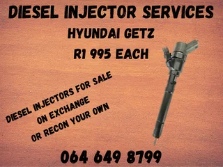 We Can Recon Your Hyundai Getz Diesel Injectors 6 Months Warranty Included