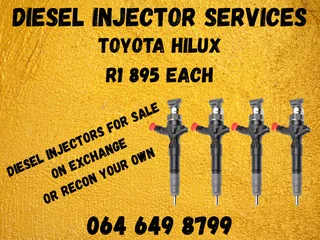 Toyota Hilux Diesel Injectors For Sale On Exchange