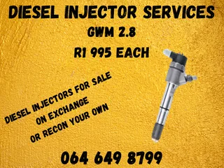 Gwm 2.8 Diesel Injectors For Sale On Exchange Or Recon Your Own With Washers