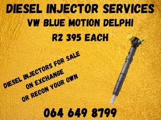 Vw Blue Motion Delphi Diesel Injectors For Sale On Exchange