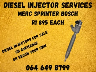 Merc Sprinter Bosch Diesel Injectors For Sale On Exchange With Washers