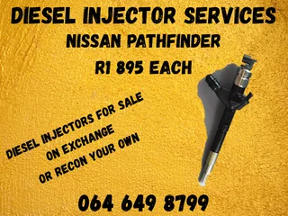 Nissan Pathfinder Diesel Injectors With Washers For Sale On Exchange Or Recon Your Own With Warranty