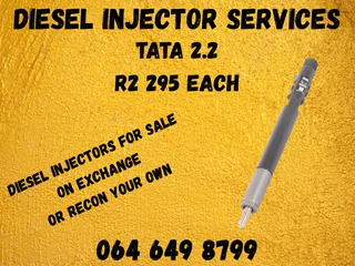 Tata 2.2 Diesel Injectors With Washer For Sale On Exchange With Warranty