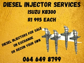 Isuzu Kb300 Diesel Injectors With Washer For Sale Or Recon Your Own With Warranty