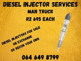 Man Truck Diesel Injectors For Sale On Exchange Or Recon Your Own Washers Included