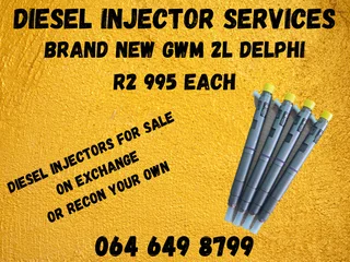 Brand New Gwm 2l Delphi Diesel Injectors For Sale On Exchange