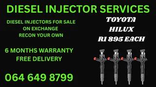 Toyota Hilux Diesel Injectors For Sale On Exchange