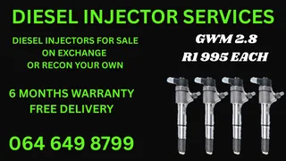 Gwm 2.8 Diesel Injectors For Sale On Exchange Or Recon Your Own Copper Washers Included