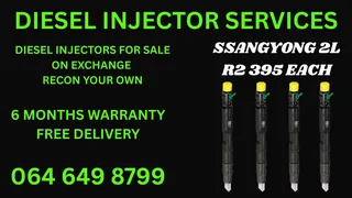 Ssangyong 2l Diesel Injectors With Washers For Sale On Exchange