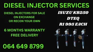 We Can Recon Your Isuzu Kb250 Dteq Diesel Injectors
