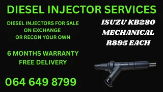 We Can Recon Your Isuzu Kb280 Mechanical Diesel Injectors Copper Washers Included